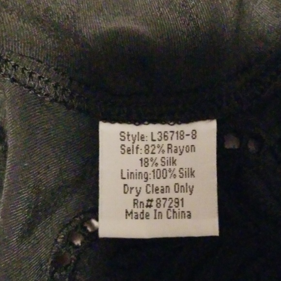 Johnny was SALTER VELVET MAXI DRESS - Picture 8 of 8